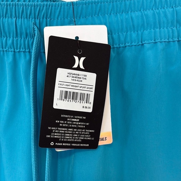 Hurley men’s swim shorts NWT , sz large - Picture 4 of 6
